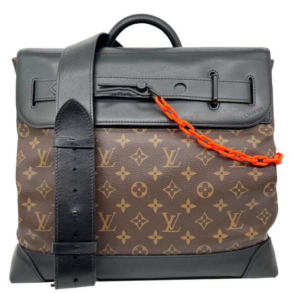 Louis Vuitton  Steamer PM Solar Ray Monogram Canvas Messenger Bag Black - Picture 1 of 12
